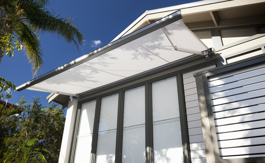 Turramurra Folding Arm Awning by Blinds By Peter Meyer